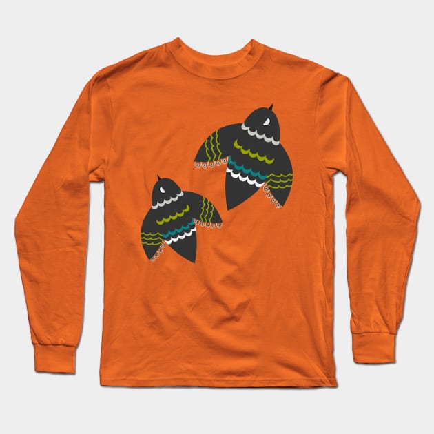 Whimsy flight Long Sleeve T-Shirt by CocoDes